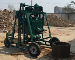 移動式構件成型機械主機